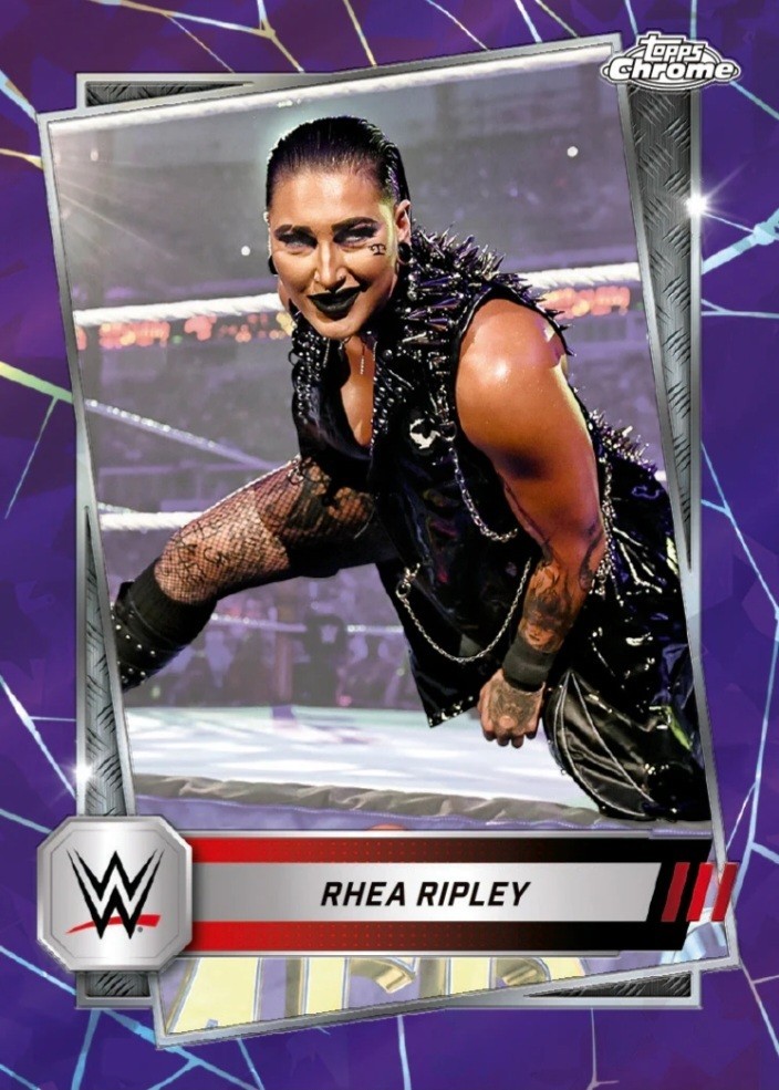 2026 Topps Chrome – WWE SAPPHIRE Edition – Hobby Box