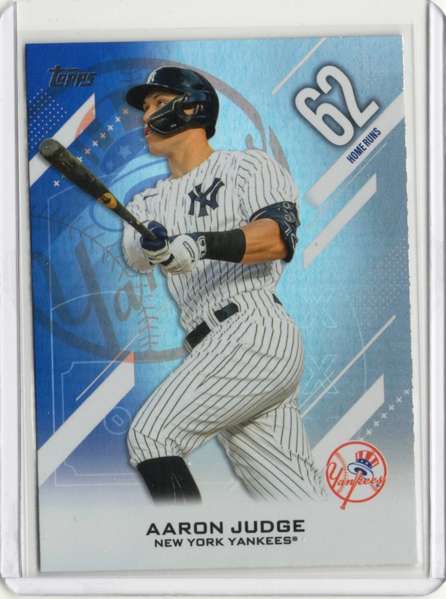 2026 Topps Series 2 Aaron Judge Crooked Numbers #CN-1 62 Home Runs NY Yankees