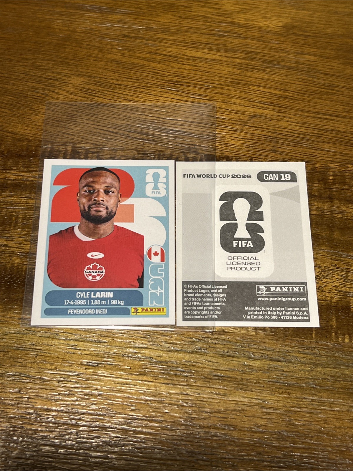 2026 Panini FIFA World Cup Sticker Cyle Larin #CAN 19 – Canada