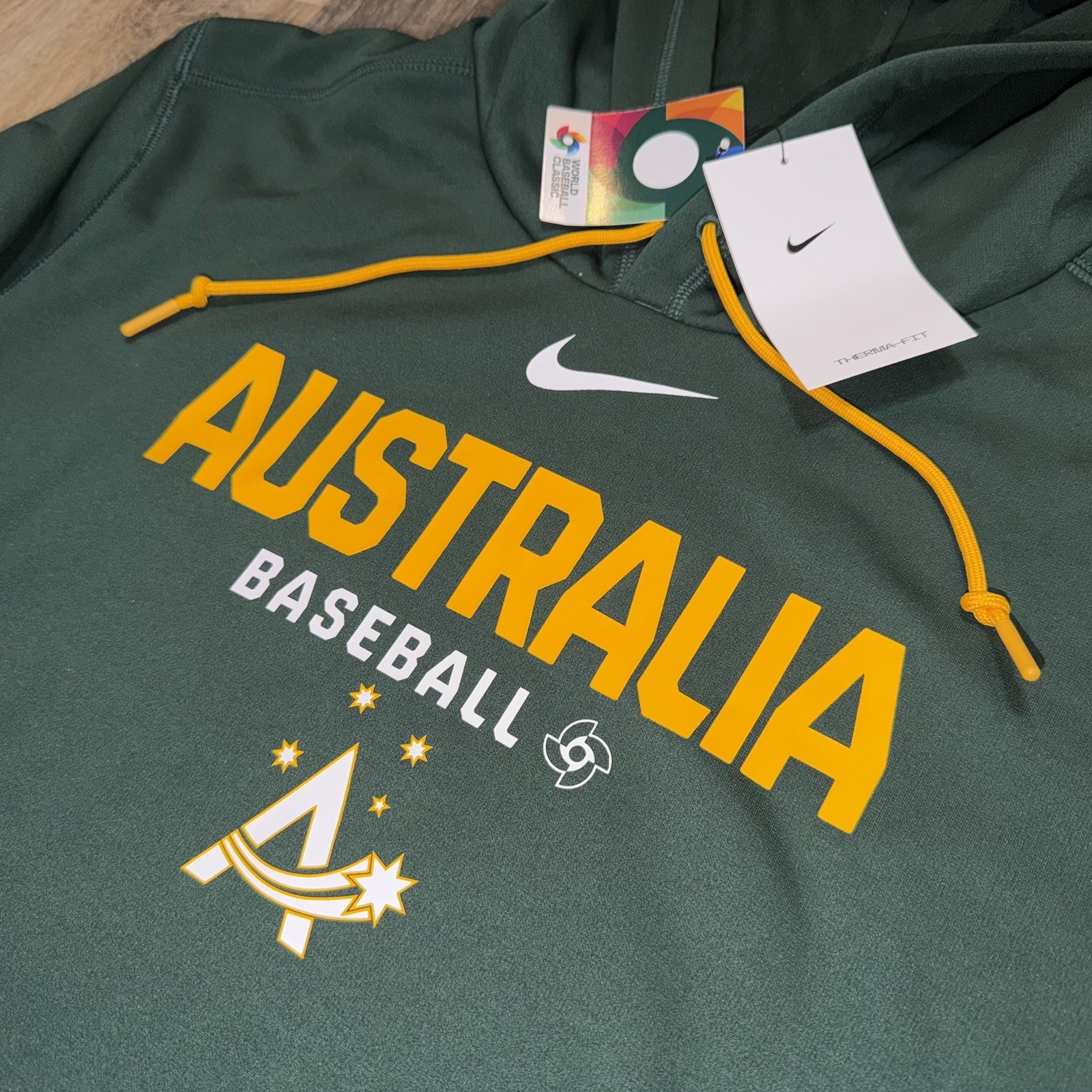 Nike Australia World Baseball Classic Authentic Therma Hoodie 2026