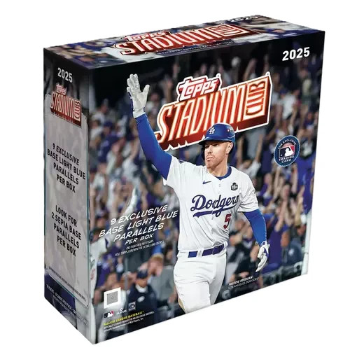 2025 Stadium Club Parallels- Light Blue, Sepia, Red, Lime – Volume Discount