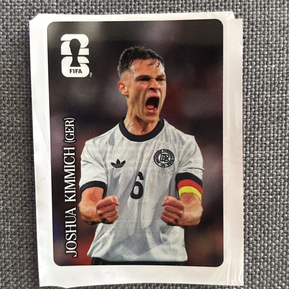 2026 Panini FIFA World Cup Joshua Kimmich Sticker – Germany – Coca-Cola #CC2