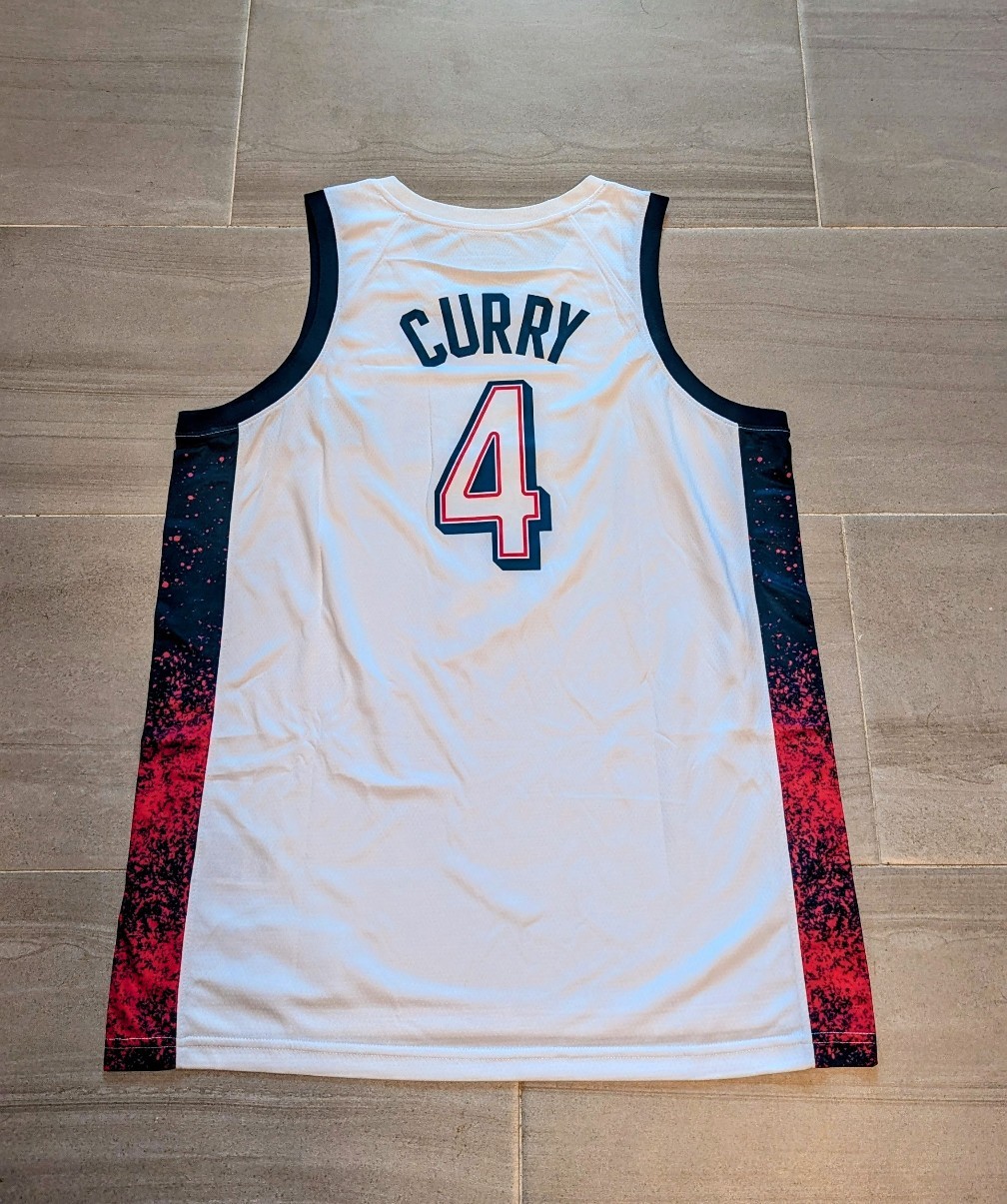 Stephen Curry Paris Olympic Edition Jersey
