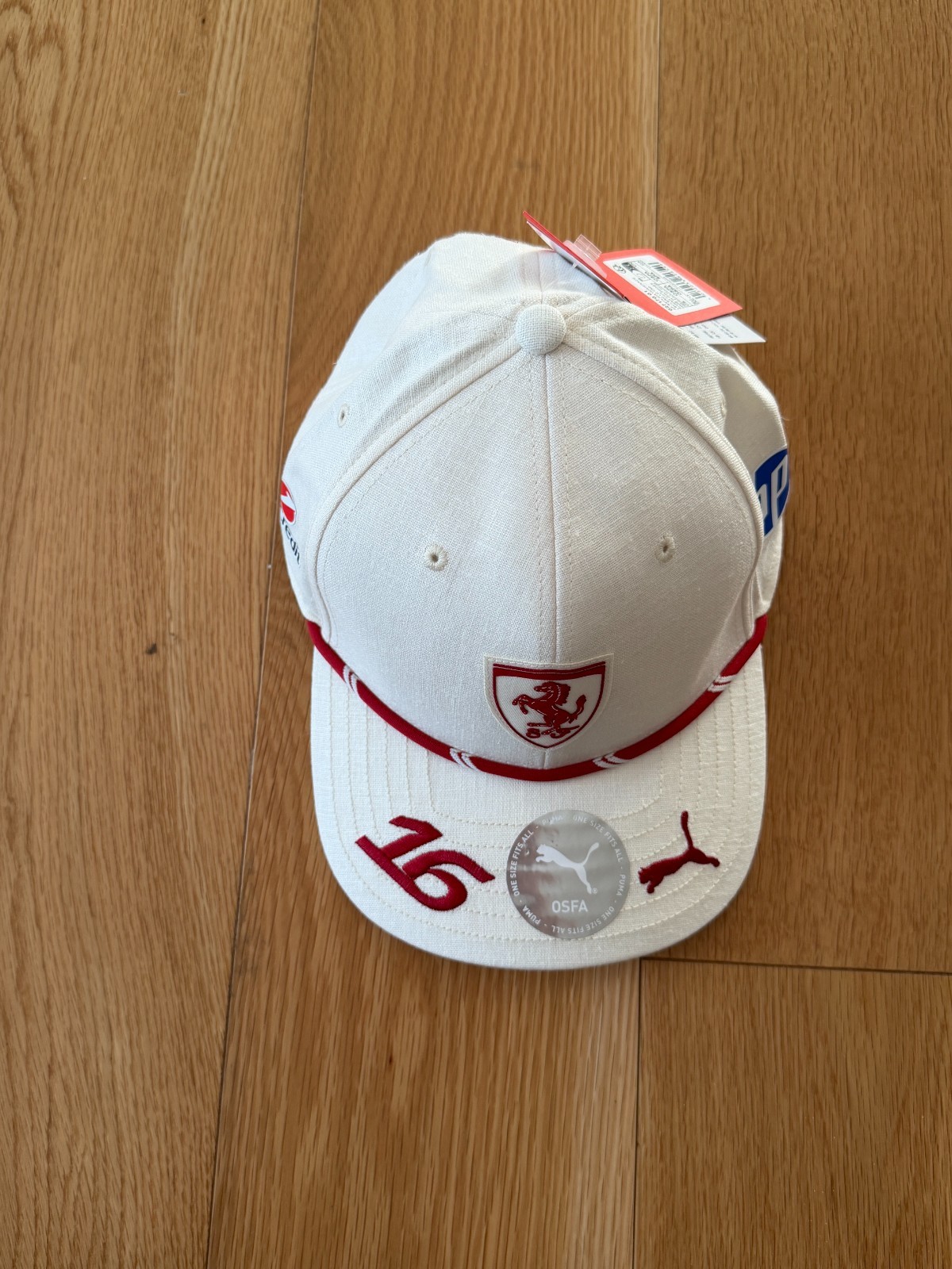 F1 Scuderia Ferrari Charles Leclerc Monaco GP Limited Formula One Team Cap 2026