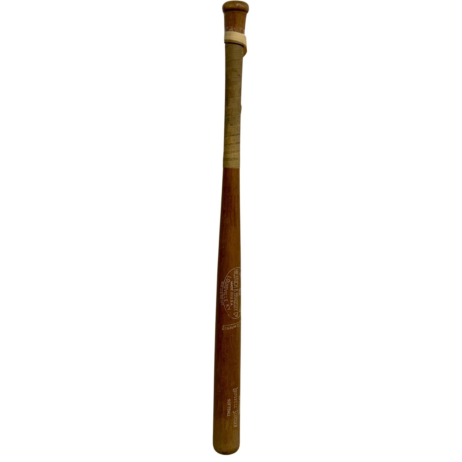 Louisville Slugger 102 Oil Tempered Softball Bat Hillerich Bradsby Co USA Made