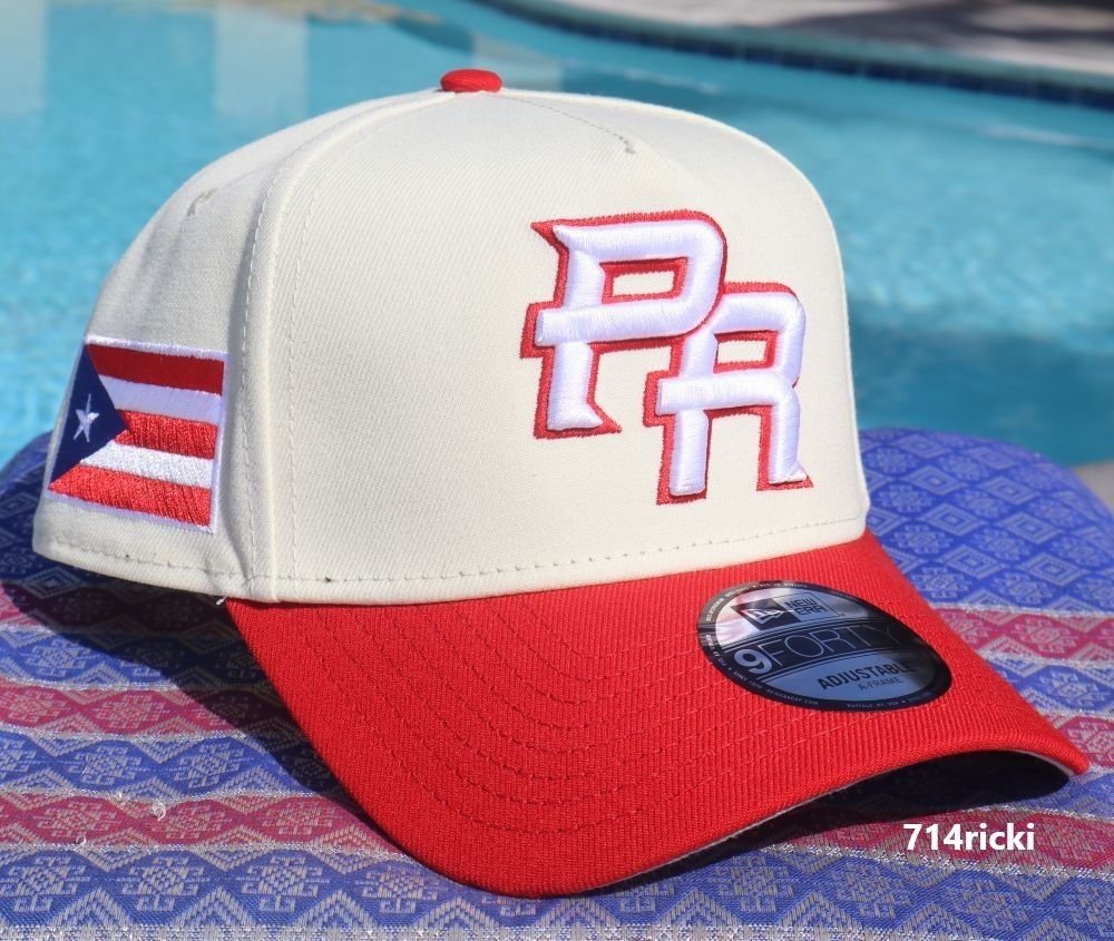 2026 WBC Puerto Rico World Baseball Classic Snapback Hat New Era 9FORTY A-FRAME