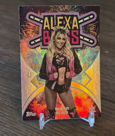 2025 Topps Universe WWE ALEXA BLISS #NMS-12 Namesakes Insert NM/M
