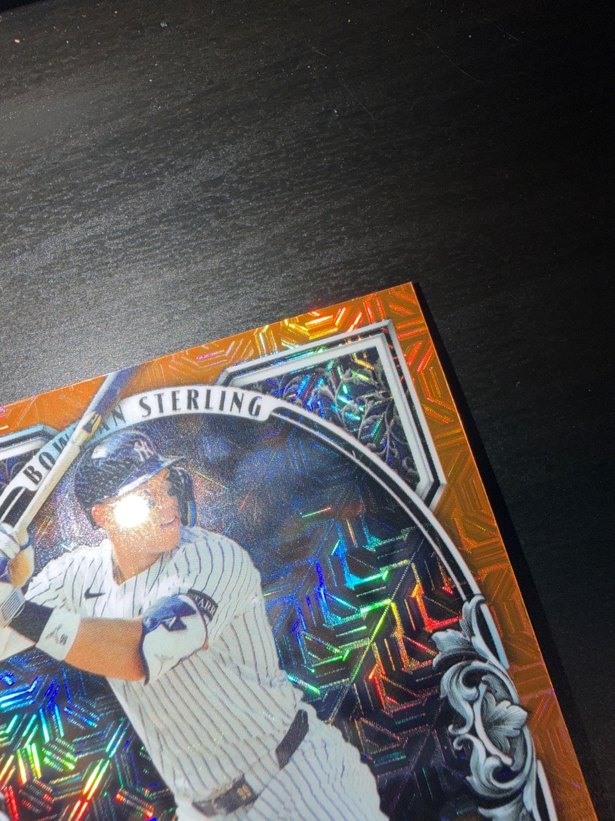 2026 Bowman Chrome Sterling Aaron Judge Orange Mojo Refractor /25 #BST-4