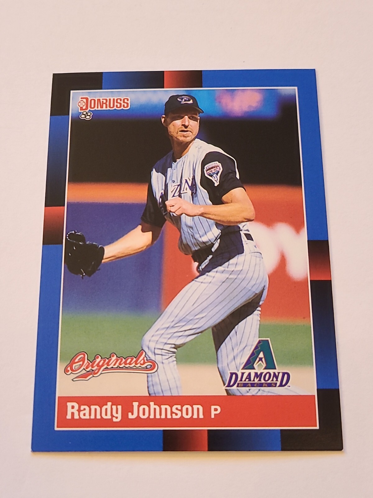 2002 Donruss Originals Baseball #375 Randy Johnson 88