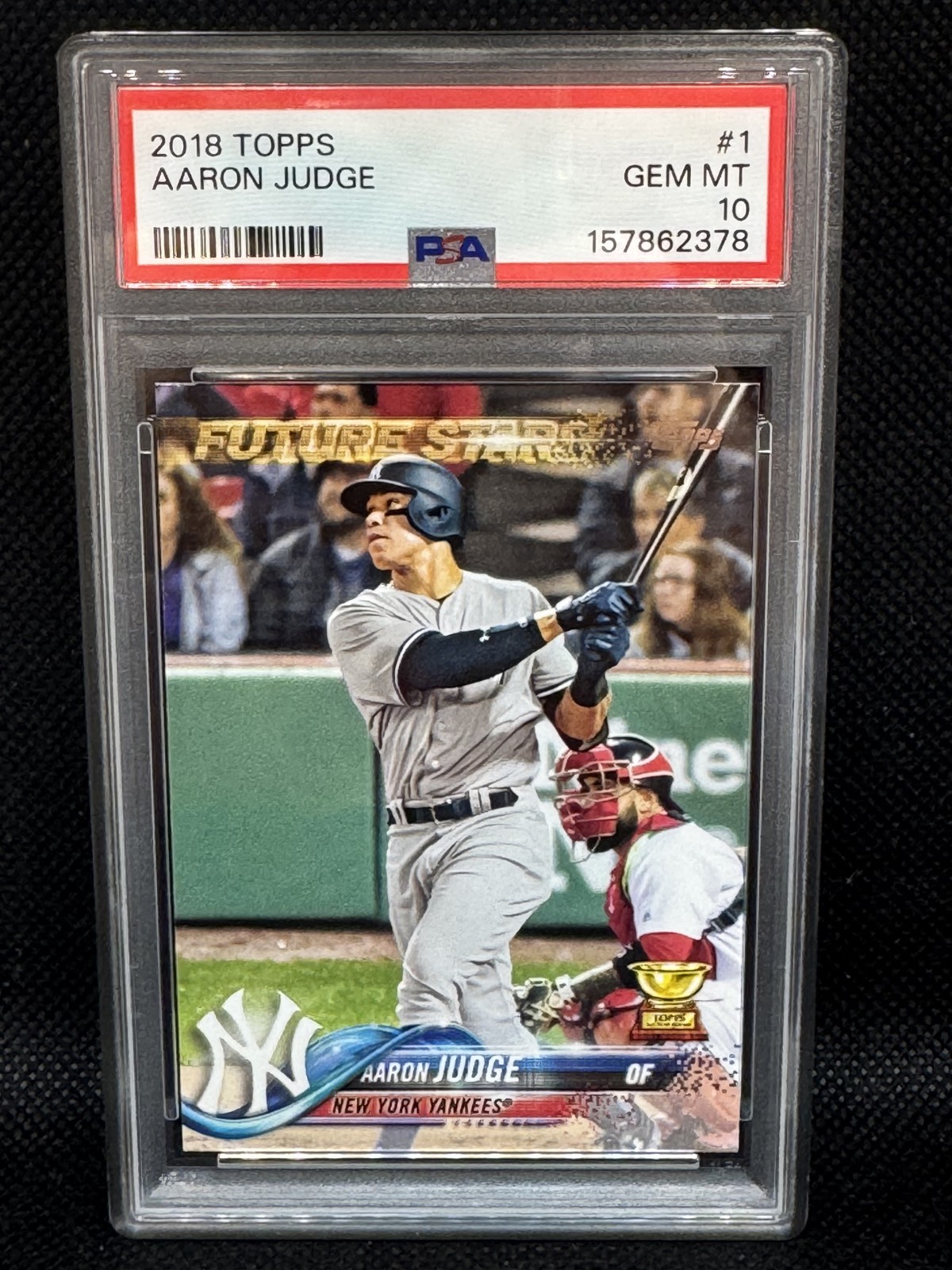 2018 Topps Aaron Judge #1 PSA 10 Gem Mint Rookie Cup Yankees Low Pop