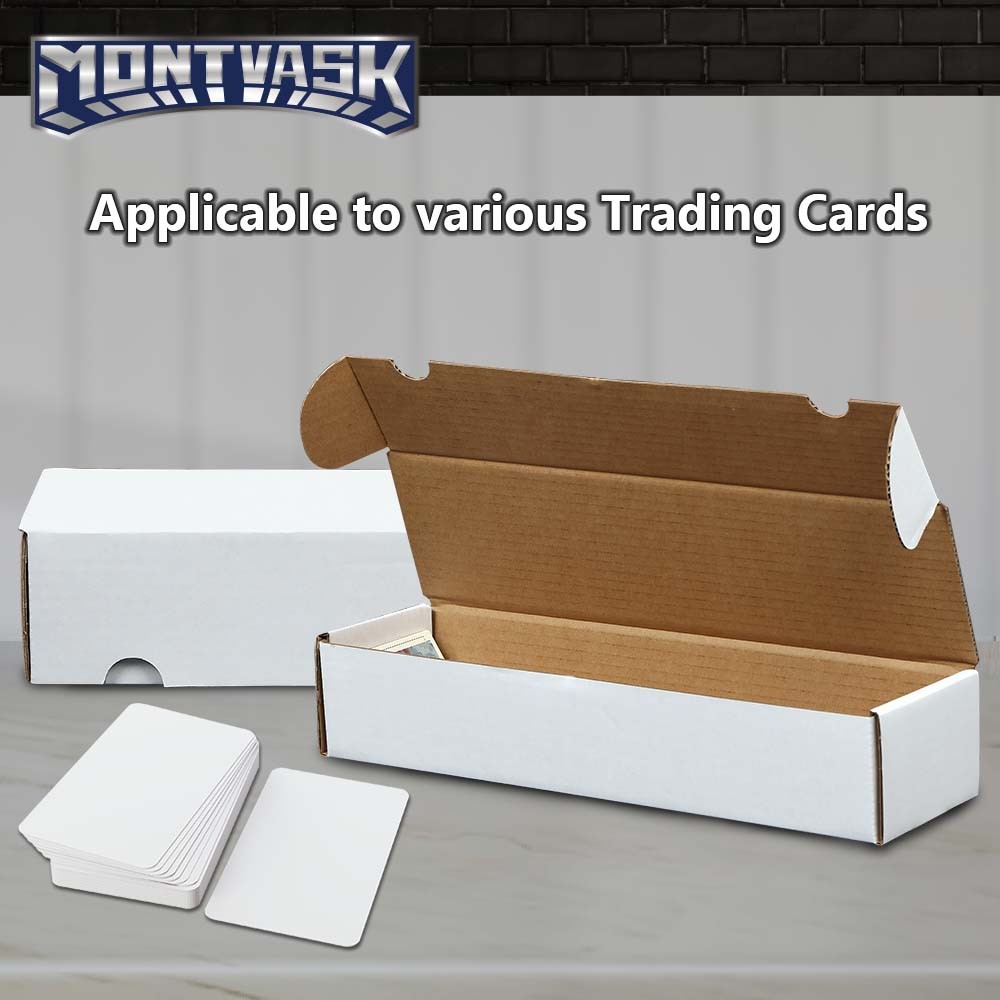 25PCS Storage Boxes LOT 800 Count Ct Sports Cards Trading Max Pro Shipping White