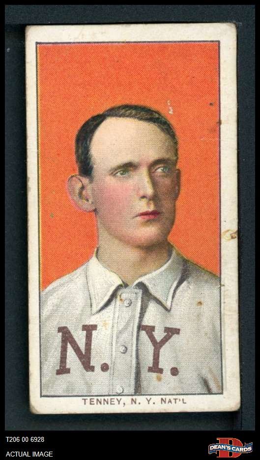 1909 T206 Fred Tenney Giants 1.5 – FAIR