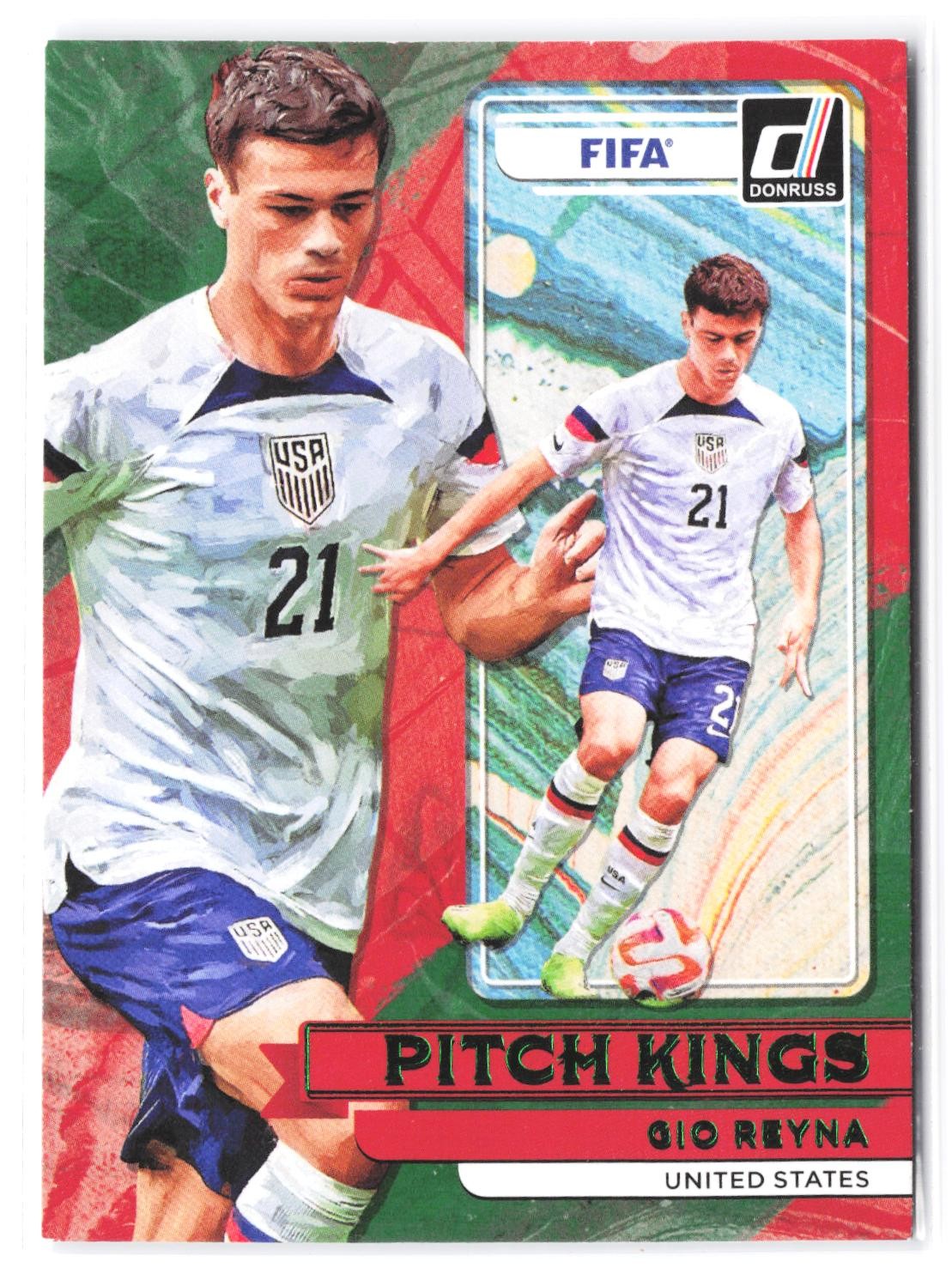 2022-23 Donruss #25 Gio Reyna Pitch Kings