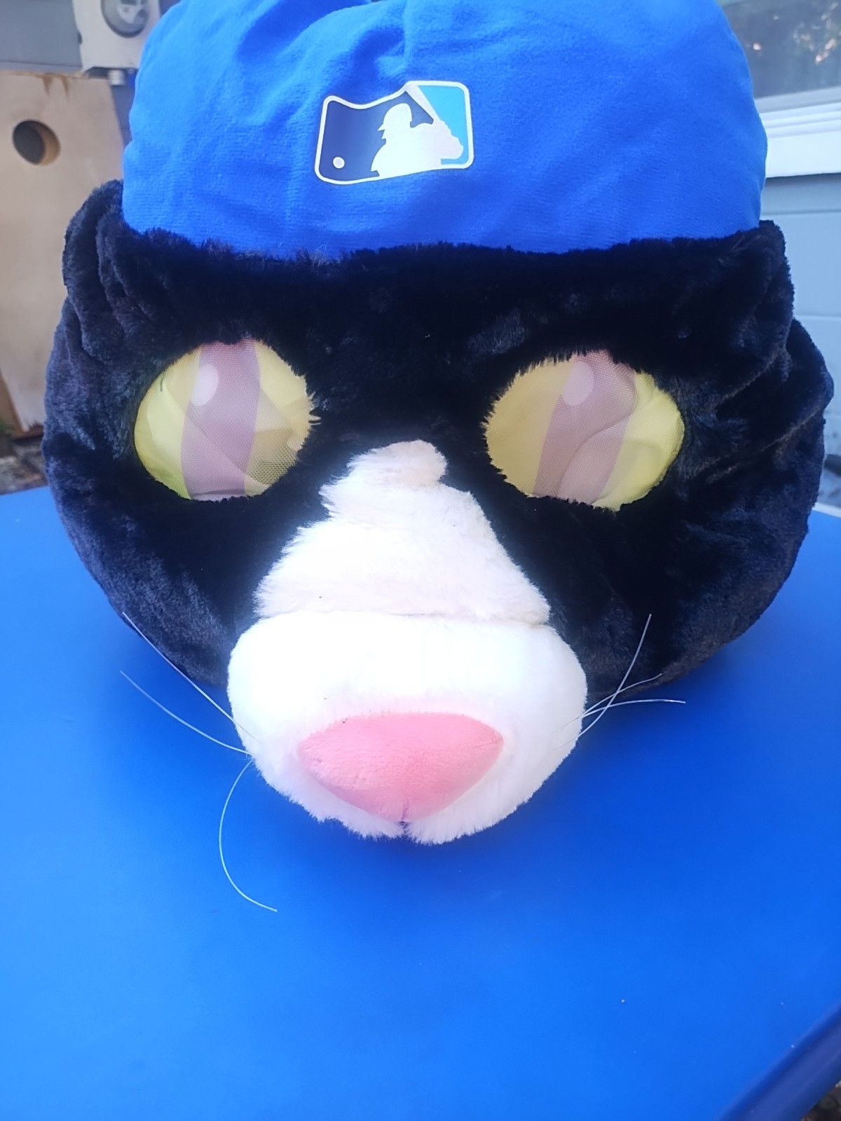 DJ Kitty Mascot Head Tampa Bay Rays Baseball 7/21/18 MLB NEW Devil Rays Giveaway
