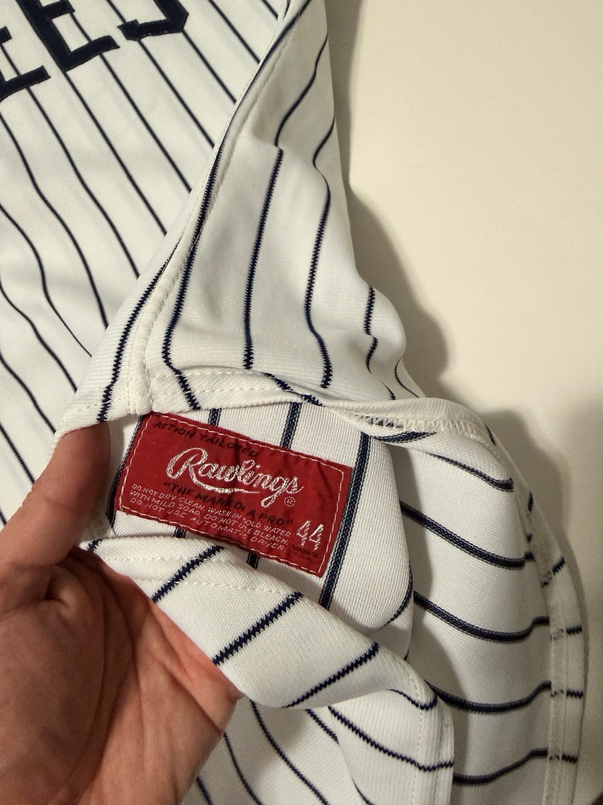 Rawlings MILB New York Yankees Pullover #33 jersey 44 Large