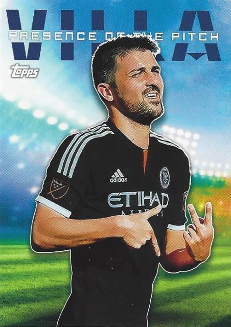 2015 Topps Major League Soccer MLS ‘Presence of the Pitch’ Insert / Chase Card
