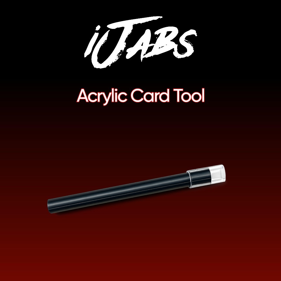 iJabs Acrylic Card Tool for Flattening Lifted Edges from Pokemon, Sports & More!
