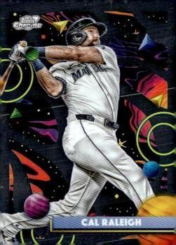 Cal Raleigh 2025 Topps Chrome Cosmic #6 Seattle Mariners