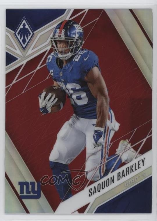 2022 Panini Phoenix Red 217/250 Saquon Barkley #96 2k3