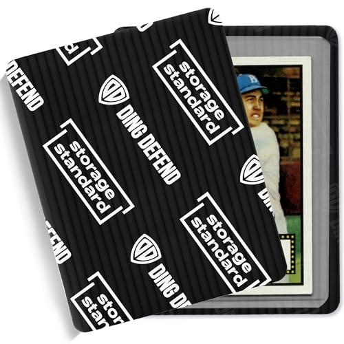 Ding Defend 110-Pack Trading Card Protector Shipping – 3.5 X 4.5 Inch Black