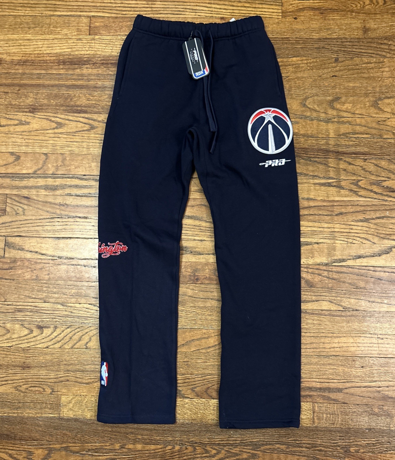 Pro Standard NBA Washington Wizards Basketball Logo Sweatpant Size Small