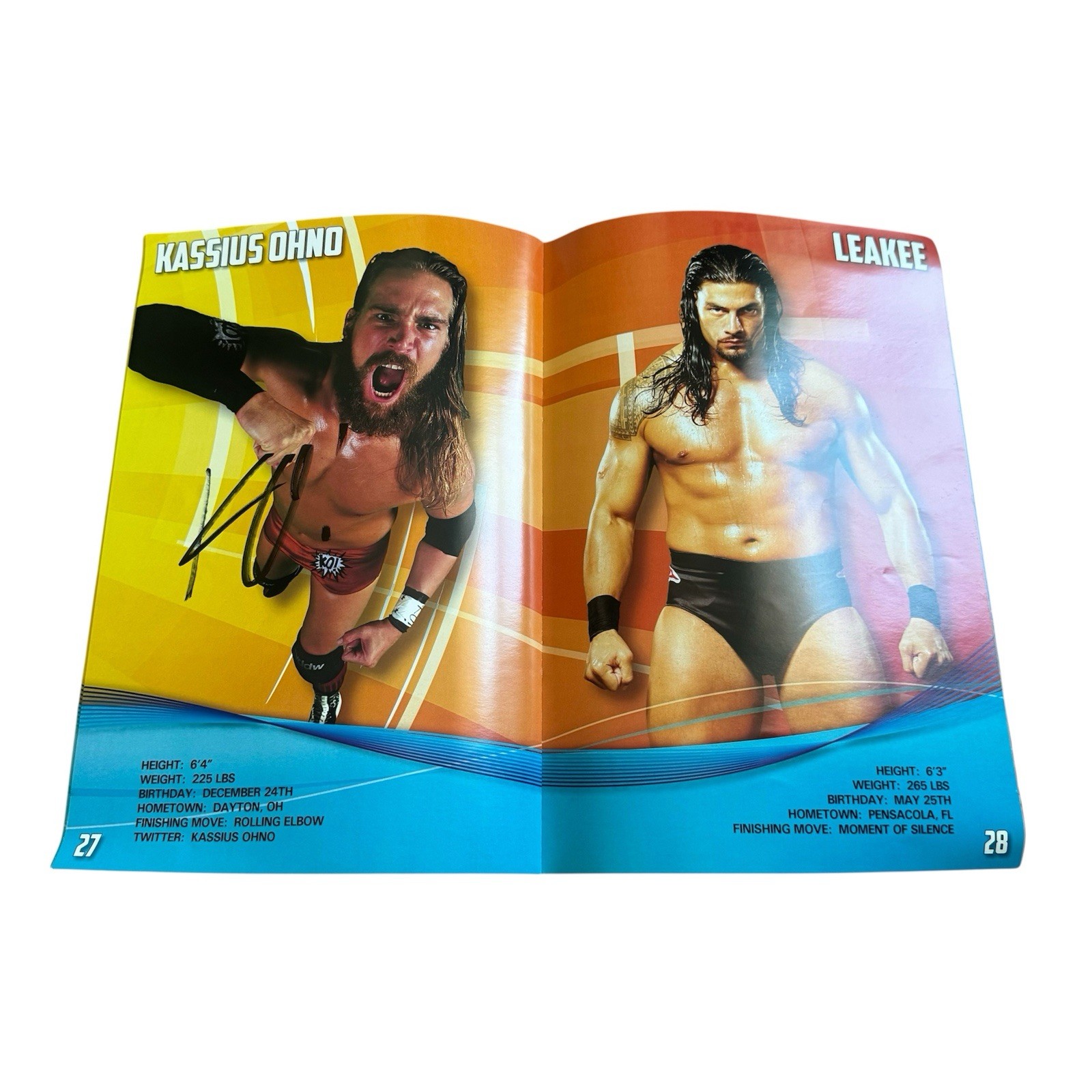 FCW summer Slamarama 2012 Tour Book