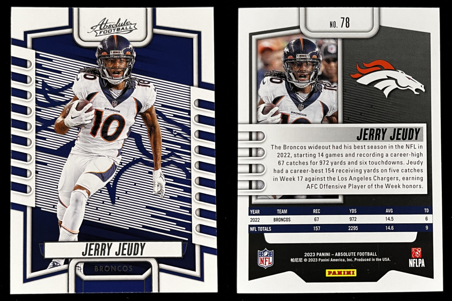 DENVER BRONCOS SINGLES ~ Multiple Players & Years ~ Volume Discounts!