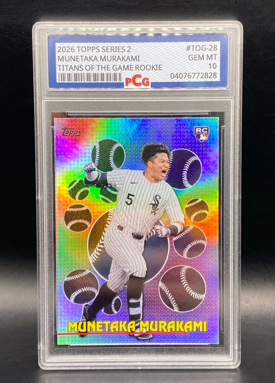 Munetaka Murakami 2026 Topps Titans of The Game RC #TOG28 SOUTHSIDE SAMURAI
