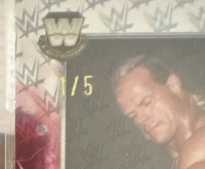 2026 Topps Chrome WWE Logofractor Lex Luger Red Refractor 1/5 #125 🔥🔥