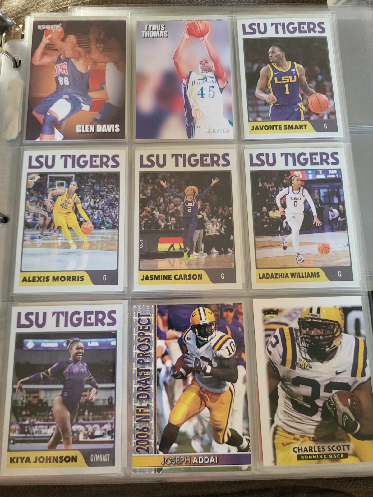 LSU Custom Cards- Pick From Top Names-Livvy, Skenes, & More from All Sports! 🔥
