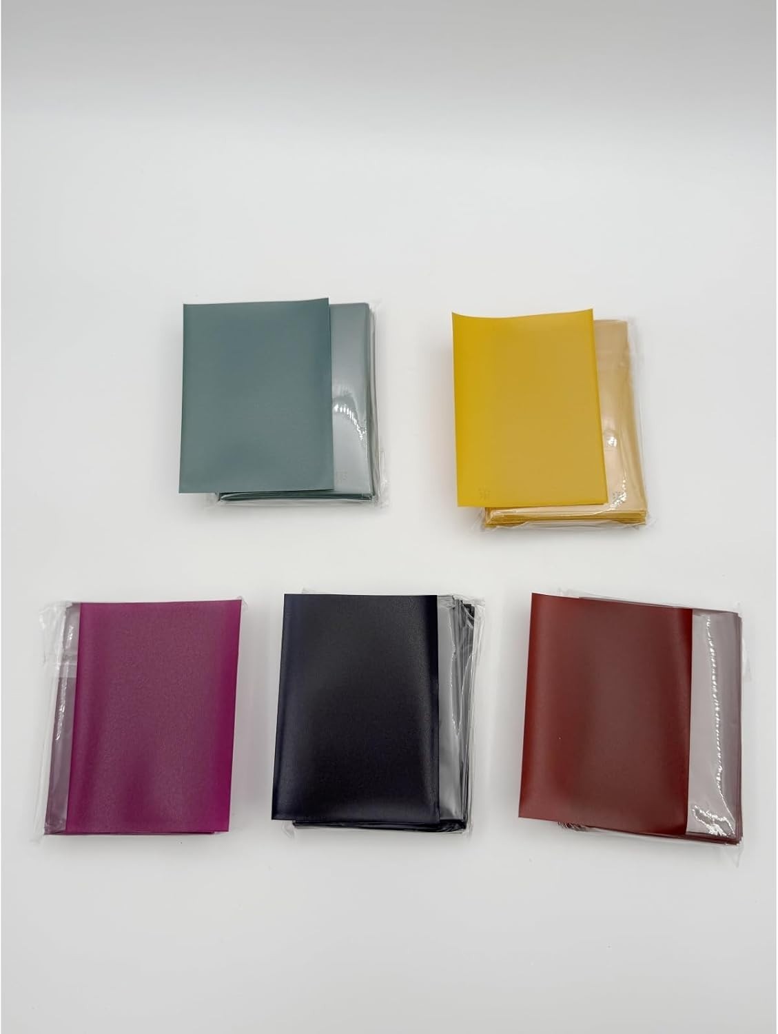 Vibrant 500pcs Card Protector Sleeves – 67mm x 91mm, Acid-Free & Durable