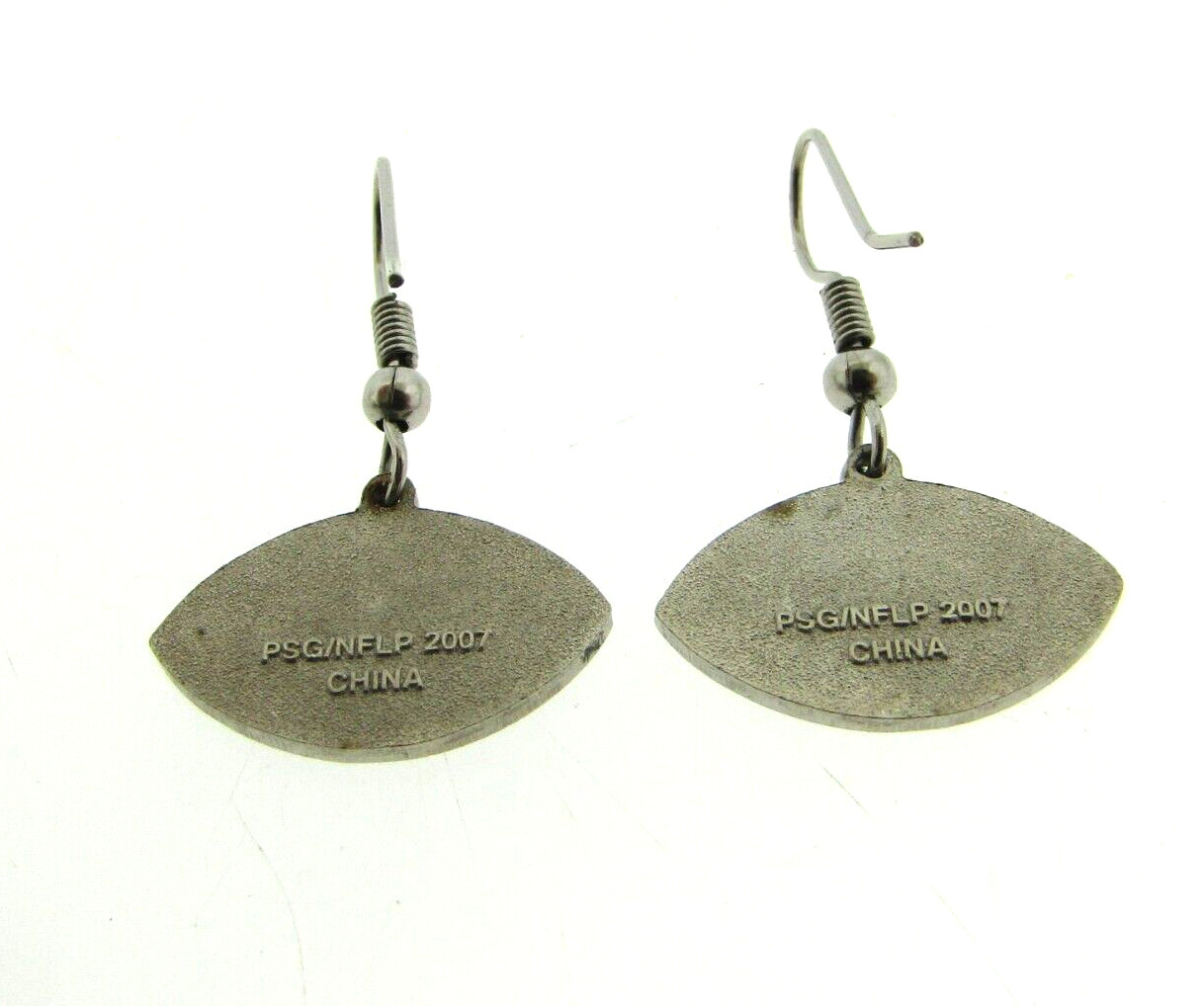 Indianapolis Colts Football Blue Dangle Earrings 1 Inch Super Bowl XLI 2007