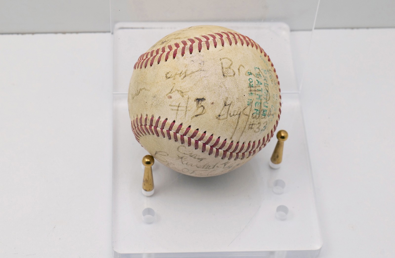 Diamond Pony League Baseball Team-Signed w/ Multiple Autographs No Stand