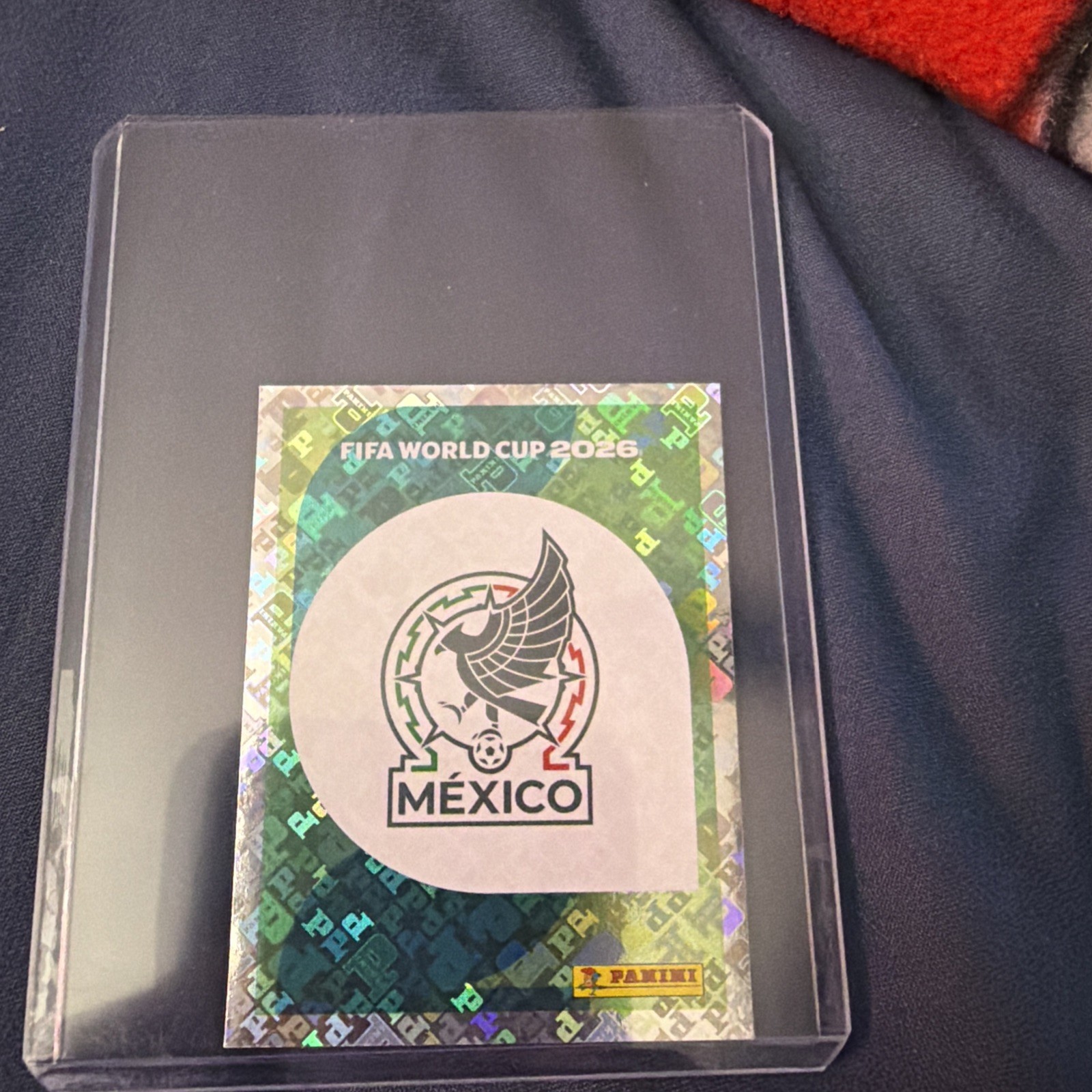 2026 Panini FIFA World Cup Mexico Badge Holographic Sticker MEX 1 – Logo