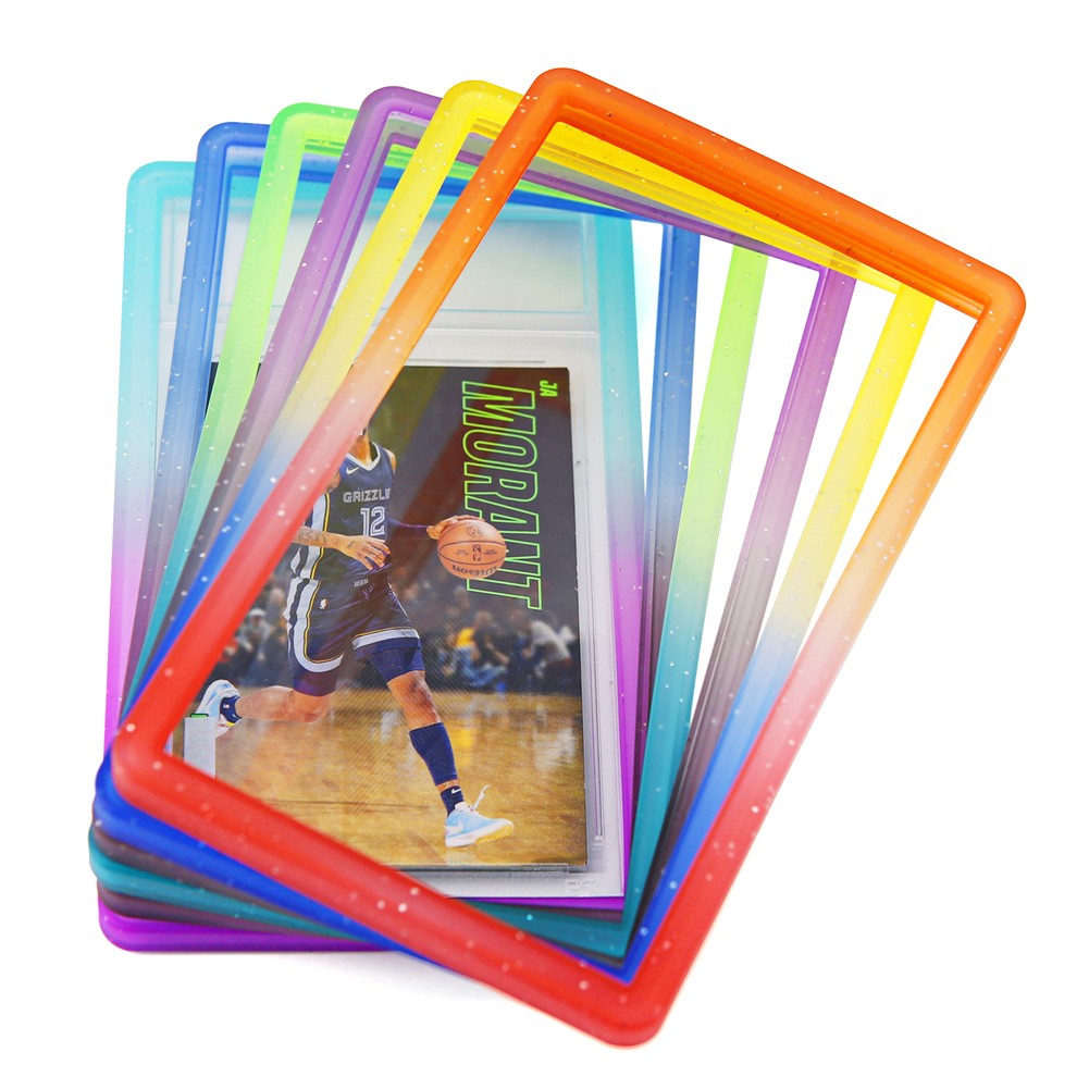 TPU Slab Protector Bumper Guard for PSA Graded Card Gradient Edge Protector
