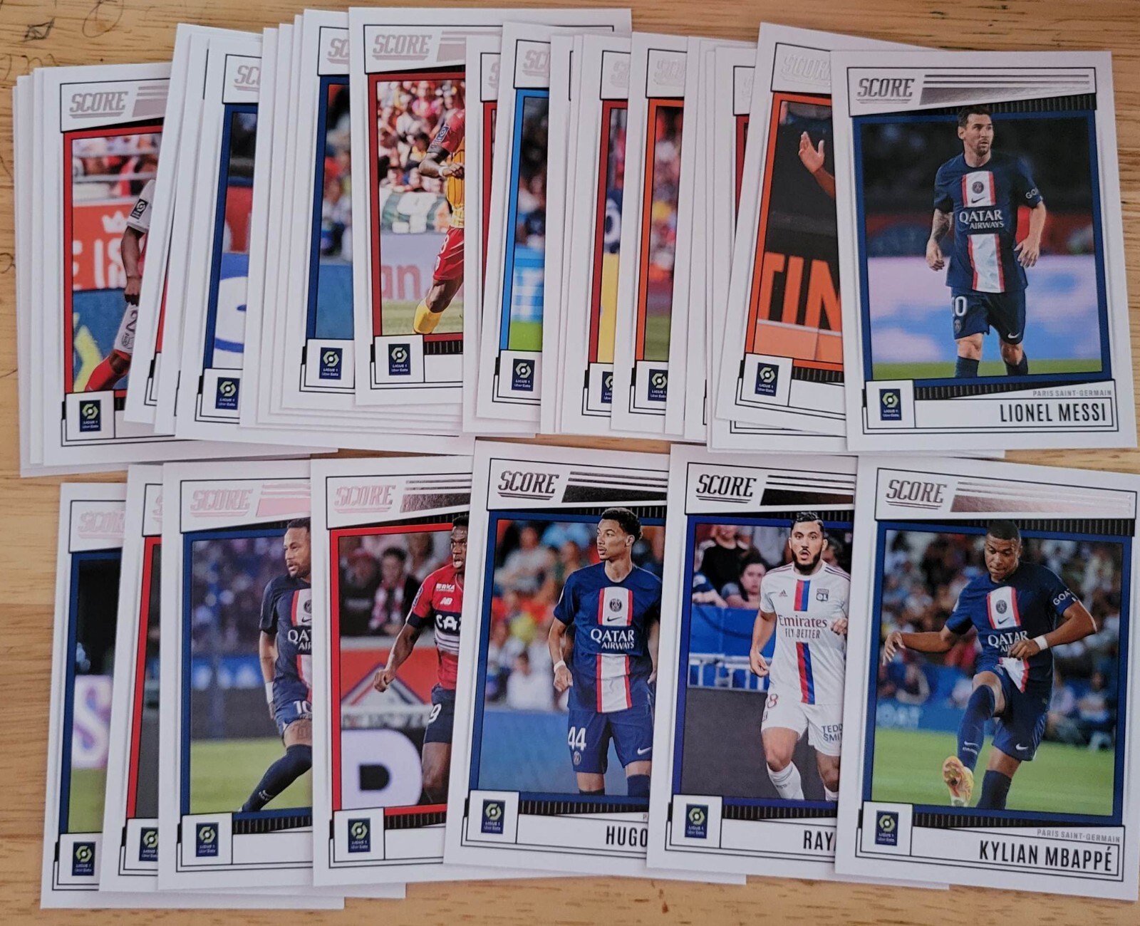22/23 2022-23 Score Ligue 1 Soccer Pick Your Card Fill Your Set 1-200