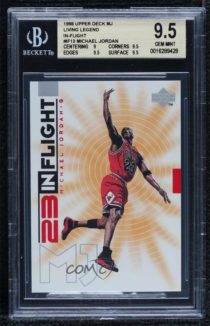 1998-99 Upper Deck Living Legend 23 In Flight Michael Jordan #IF13 HOF 0q3