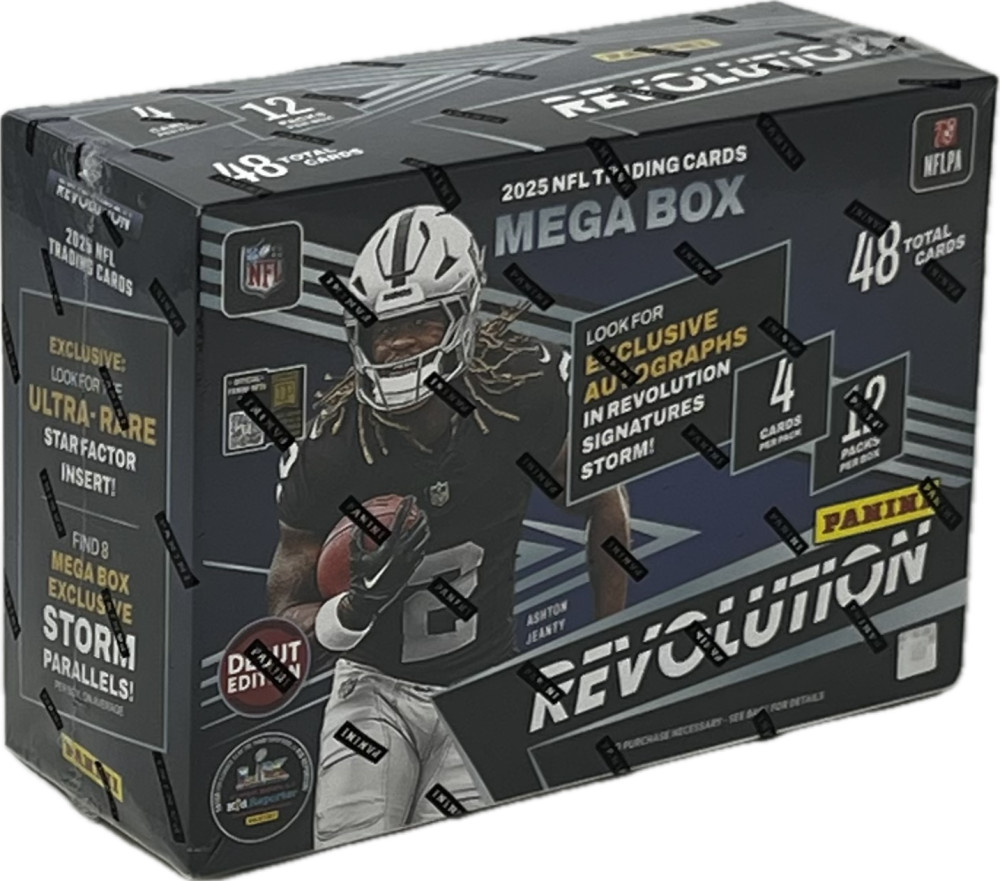 2025 Panini Revolution Football Mega Box (Storm Parallels)