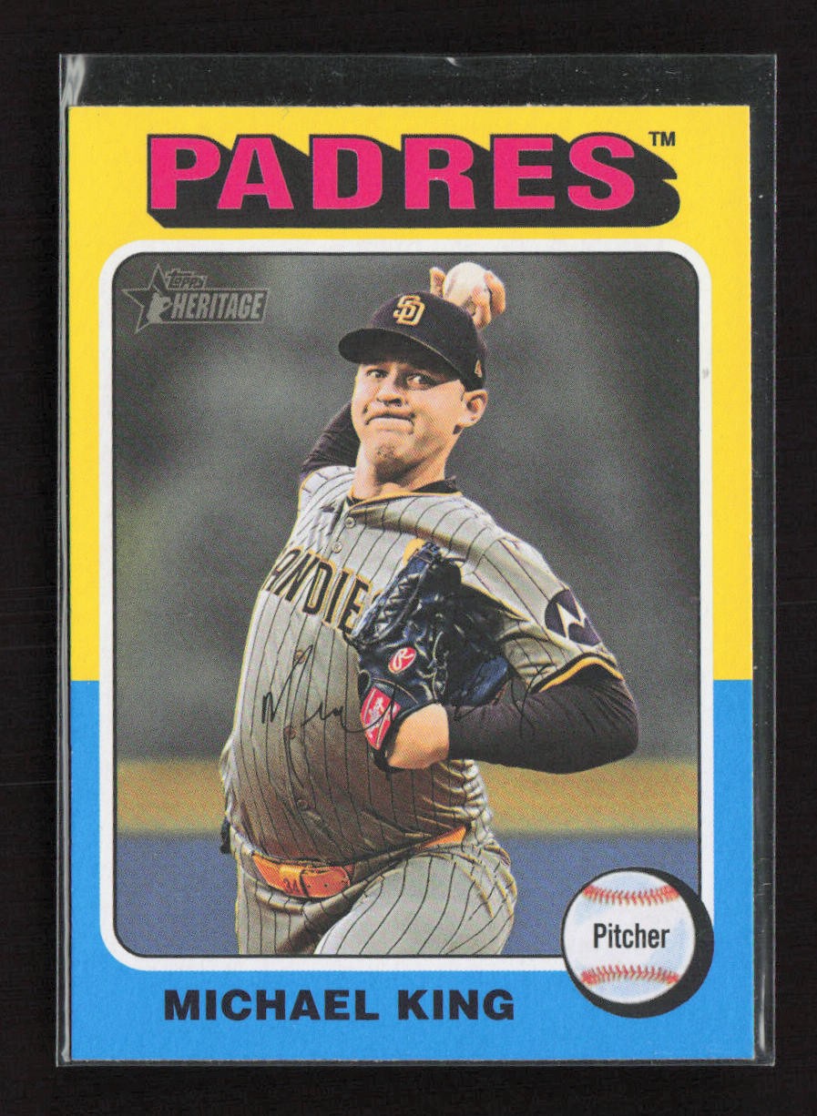 2024 Topps Heritage #701 Michael King San Diego Padres