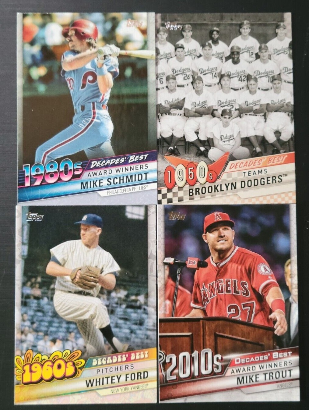 2020 Topps Series 1 / Series 2 / Update DECADES BEST You Pick the Card