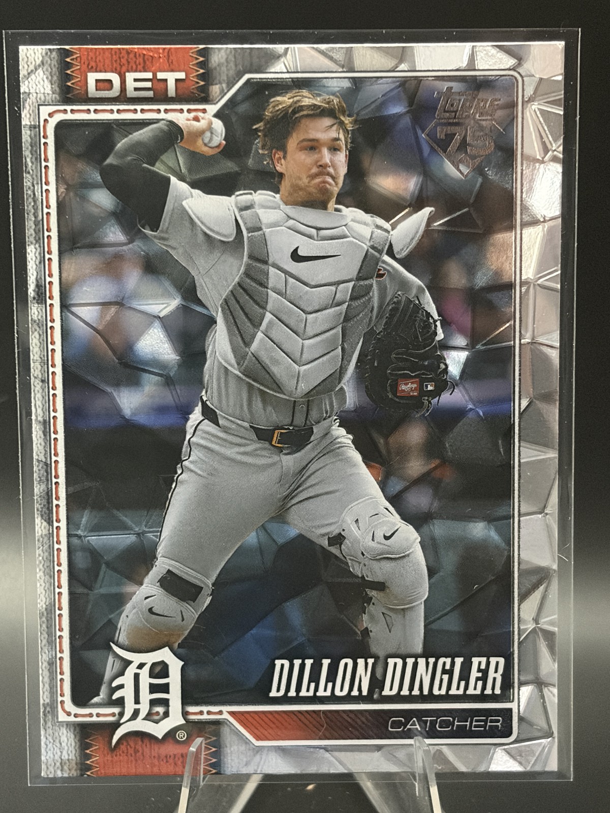 #351 Dillon Dingler 2026 Topps Diamante Foil Detroit Tigers