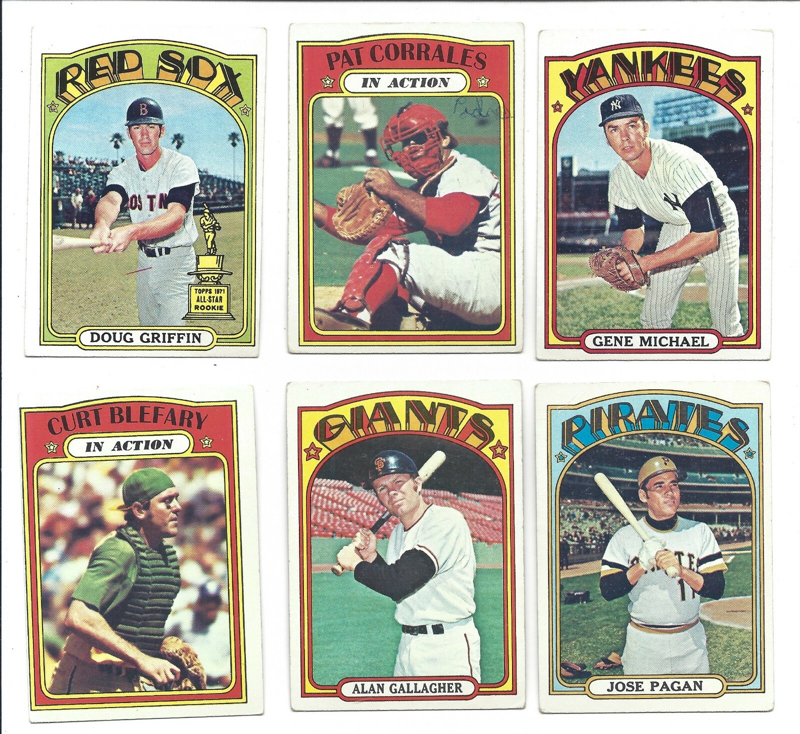 1972 Topps Baseball Cards ⚾ Pick A Player You Choose Finish Your Set VG Aaron