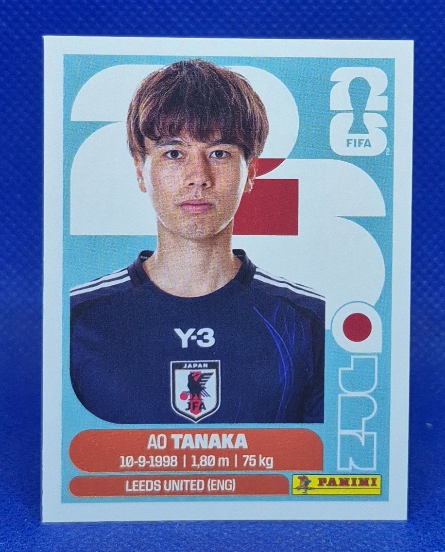 2026 Panini FIFA World Cup Sticker Ao Tanaka #JPN 10 – Japan