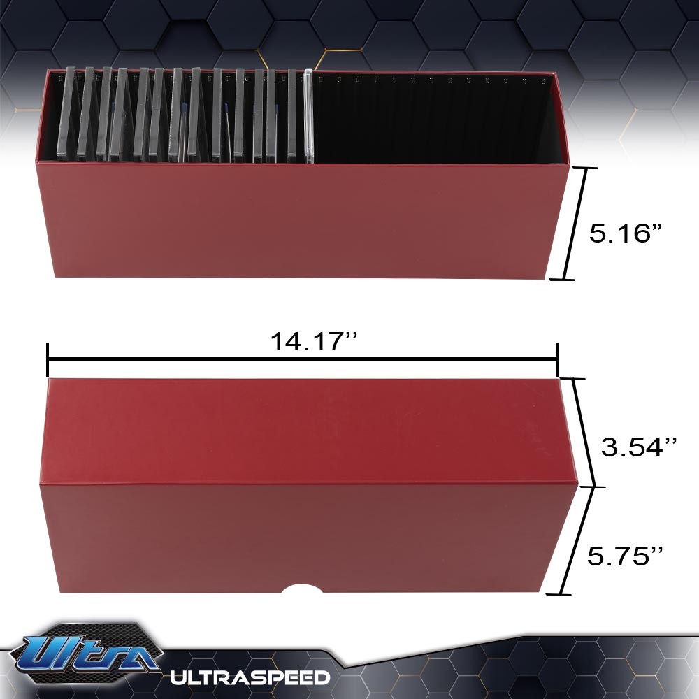 Slotted Graded Card Box For PSA Certified Slabs Storage Case MTG Pokemon