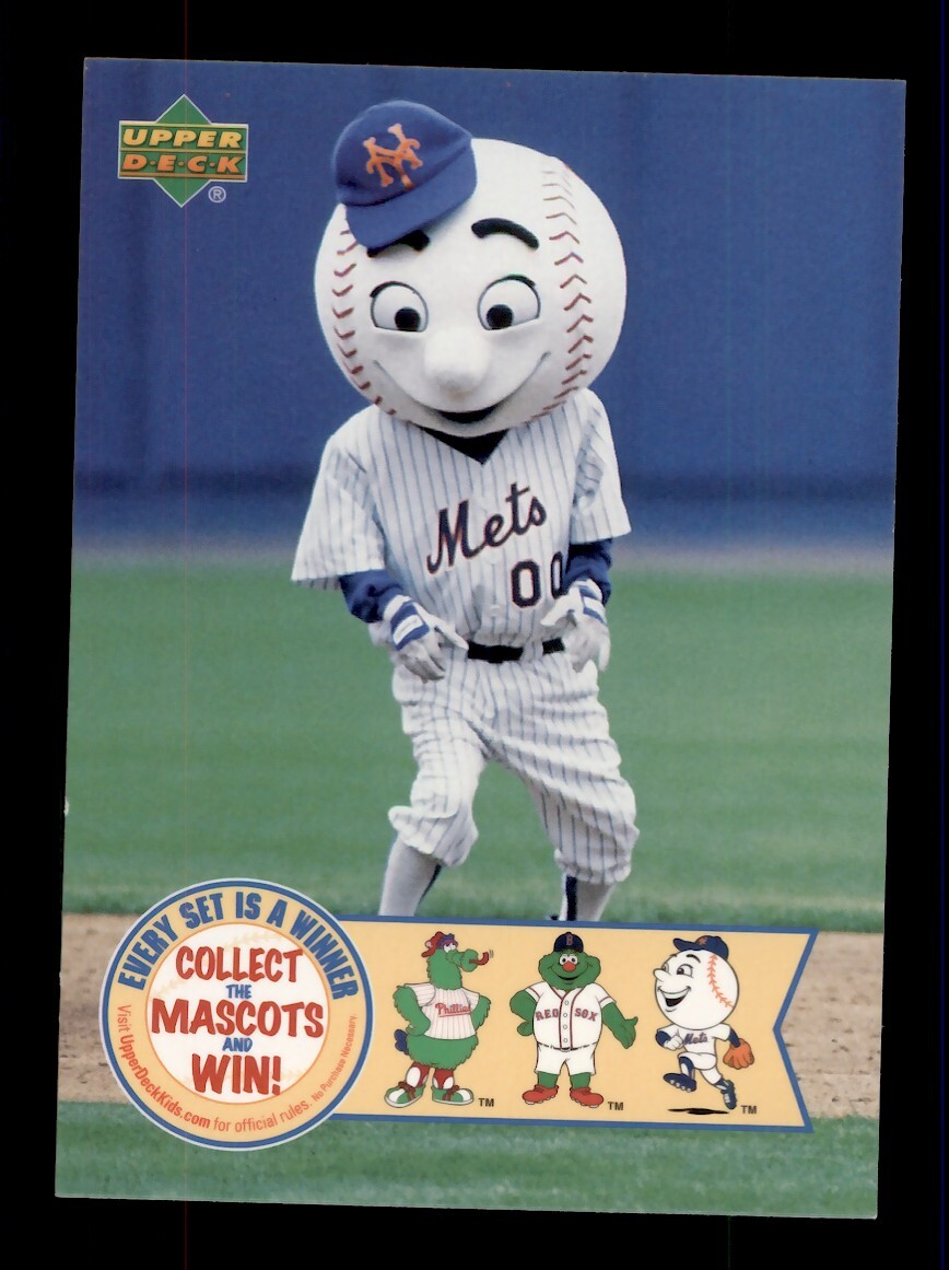 2006 UPPER DECK COLLECT THE MASCOTS #MLB-3 MR MET