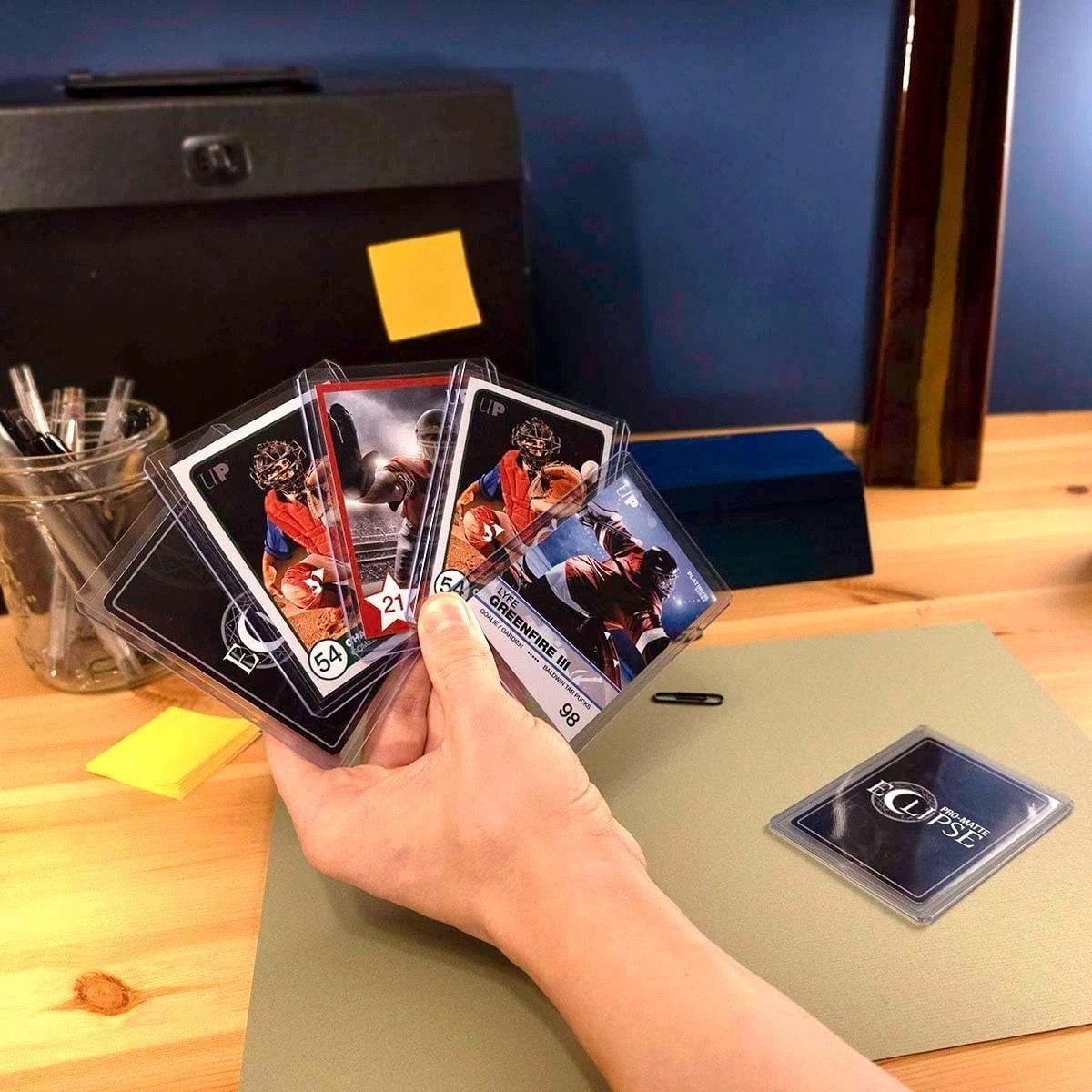3″ x 4″ Clear Card Toploaders with Sleeves – 200 Count for Collectors