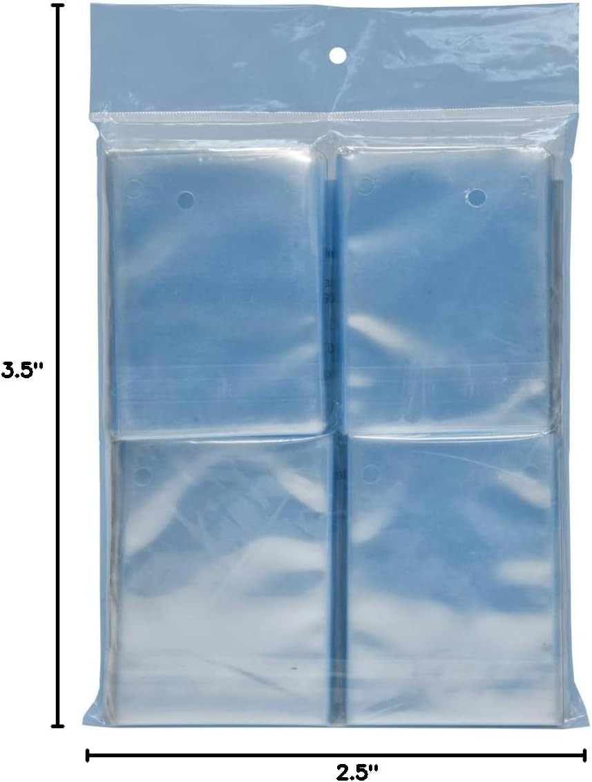 500 Count Clear Protective Sleeves for Trading Cards – Preserve Your Collection