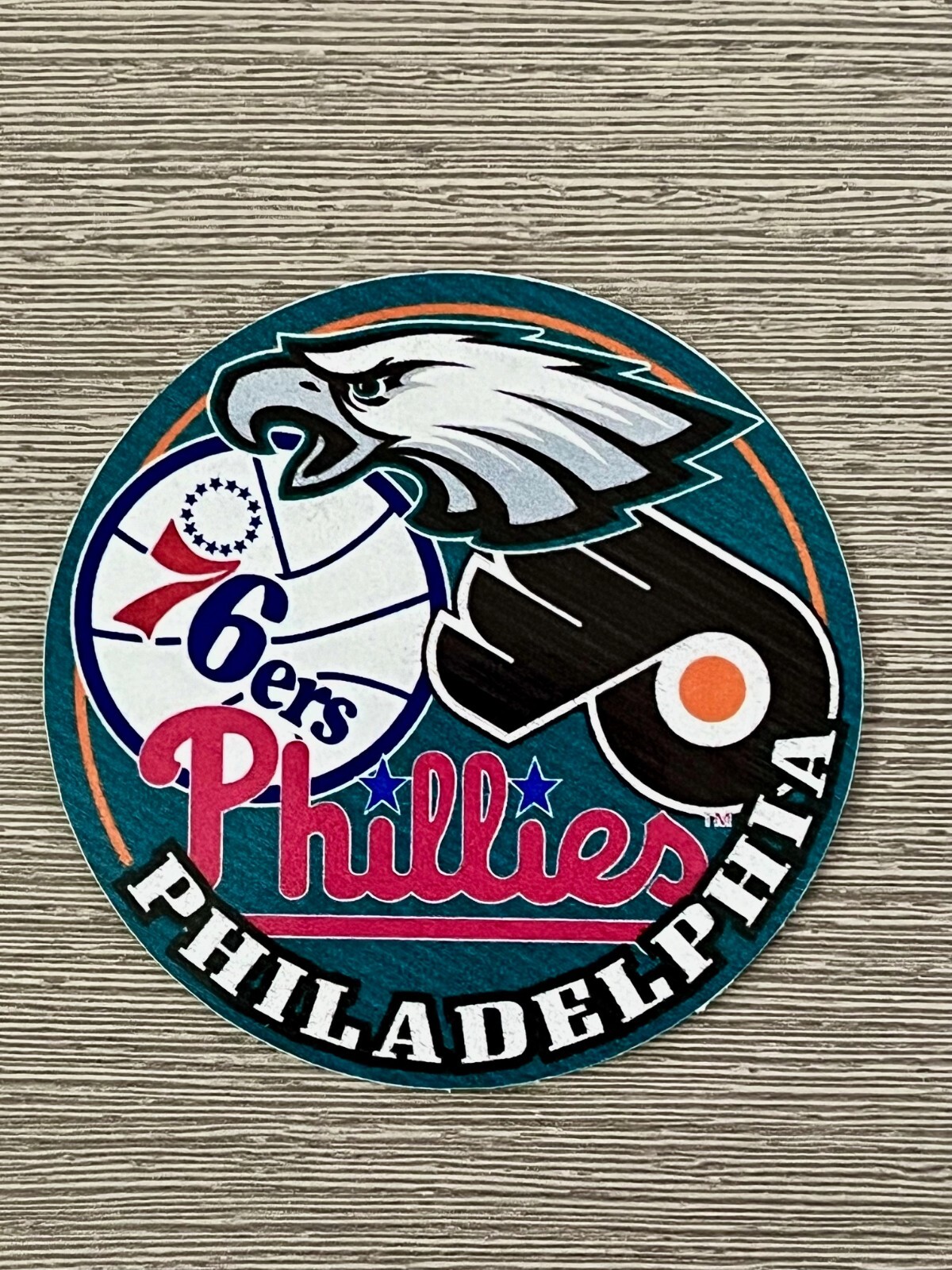 Philadelphia Sports Teams 76ers Eagles Flyers Vinyl Decal Sticker