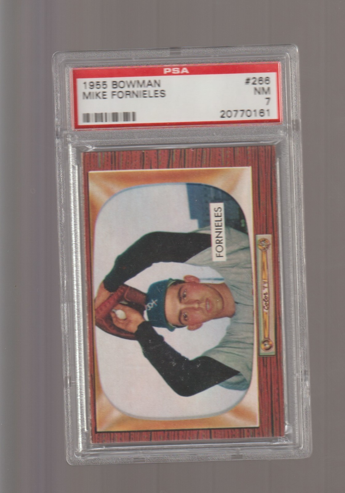 1955 Bowman Mike Fornieles #265 PSA 7