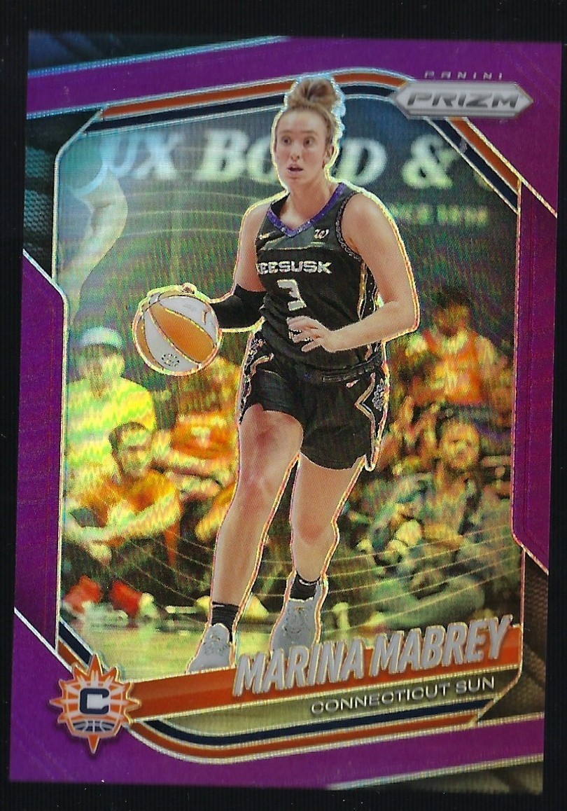 Marina MABREY 2025 Panini Prizm WNBA #18 Purple Prizm 103/149 TORONTO TEMPO!